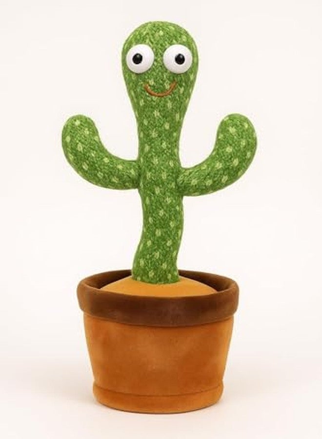 LEEHELTON Talking Dancing Cactus Toy - Repeats Voice, Sings, and Moves | Interactive Plush Toy with Sound and Motion | Cactus Figure for Entertainment and Display - Image 1